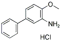 4-METHOXY-3-BIPHENYLAMINE HYDROCHLORIDE Struktur