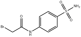 N-[4-(AMINOSULFONYL)PHENYL]-2-BROMOACETAMIDE Struktur