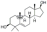 5-ANDROSTEN-4,4-DIMETHYL-3BETA,17BETA-DIOL Struktur