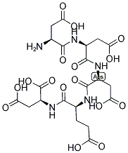 H-ASP-ASP-ASP-GLU-ASP-OH Struktur