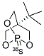 BUTYL BICYCLOPHOSPHOROTHIONATE TERTIARY-[35S]- Struktur