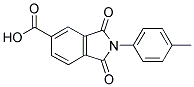 2-(4-METHYLPHENYL)-1,3-DIOXOISOINDOLINE-5-CARBOXYLIC ACID Struktur