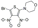 4-(5-BROMO-3,4-DINITRO-2-THIENYL)MORPHOLINE Struktur