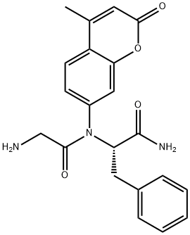 H-GLY-PHE-AMC Struktur