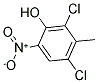 2-NITRO-4,6-DICHLORO-5-METHYLPHENOL Struktur