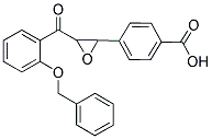 4-(3-[2-(BENZYLOXY)BENZOYL]OXIRAN-2-YL)BENZOIC ACID Struktur