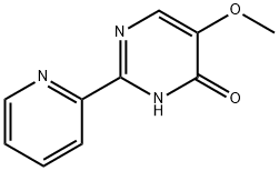 5-METHOXY-2-(2-PYRIDINYL)-4-PYRIMIDINOL Struktur