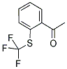 2'-(TRIFLUOROMETHYLTHIO)ACETOPHENONE Struktur