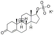 4-ANDROSTEN-17-BETA-OL-3-ONE SULPHATE, POTASSIUM SALT Struktur