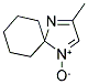 4-METHYL-2H-IMIDAZOLE-1-OXIDE-2-SPIROCYCLOHEXANE Struktur