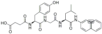 SUC-TYR-GLY-LEU-BETANA Struktur