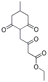 ETHYL 4-(4-METHYL-2,6-DIOXOCYCLOHEXYL)-3-OXOBUTANOATE Struktur