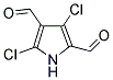 3,5-DICHLORO-1H-PYRROLE-2,4-DICARBALDEHYDE Struktur