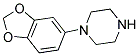 1-BENZO[1,3]DIOXOL-5-YL-PIPERAZINE Struktur