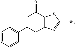 2-AMINO-5-PHENYL-5,6-DIHYDRO-1,3-BENZOTHIAZOL-7(4H)-ONE Struktur