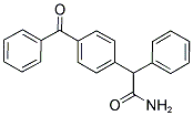 2-(4-BENZOYLPHENYL)-2-PHENYLACETAMIDE Struktur