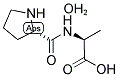 H-PRO-ALA-OH H2O Struktur