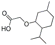 [(2-ISOPROPYL-5-METHYLCYCLOHEXYL)OXY]ACETIC ACID Struktur