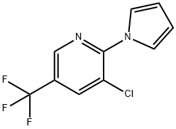 3-CHLORO-2-(1H-PYRROL-1-YL)-5-(TRIFLUOROMETHYL)PYRIDINE Struktur