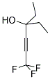 3-ETHYL-6,6,6-TRIFLUORO-4-HEXYN-3-OL Struktur