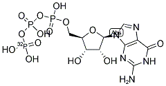 GUANOSINE 5'-TRIPHOSPHATE, [GAMMA-32P]- Struktur