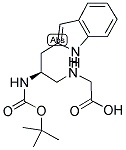 BOC-TRP-PSI-[CH2NH]-GLY-OH Struktur