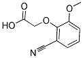 2-(2-CYANO-6-METHOXYPHENOXY)ACETIC ACID Struktur