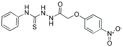 1-(2-(4-NITROPHENOXY)ACETYL)-4-PHENYLTHIOSEMICARBAZIDE