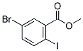 METHYL 5-BROMO-2-IODOBENZOATE Struktur