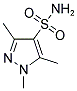 1,3,5-TRIMETHYL-1H-PYRAZOLE-4-SULFONAMIDE Struktur