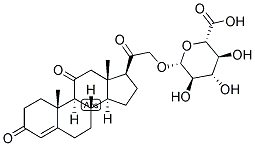 11-DEHYDROCORTICOSTERONE GLUCURONIDE Struktur