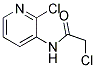 N1-(2-CHLORO-3-PYRIDYL)-2-CHLOROACETAMIDE Struktur