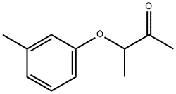 3-(3-METHYLPHENOXY)-2-BUTANONE Struktur