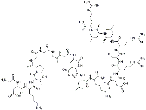 PREPRO-C-TYPE NATRIURETIC PEPTIDE (1-27), RAT Struktur