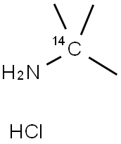 BUTYLAMINE, T-[1-14C] HYDROCHLORIDE Struktur