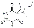 THIOPENTAL, [2-14C] Struktur