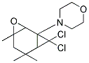 4-(8,8-DICHLORO-4,6,6-TRIMETHYL-3-OXATRICYCLO[5.1.0.0(2,4)]OCT-1-YL)MORPHOLINE Struktur