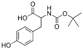 BOC-DL-TYR-OH Struktur