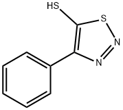 4-PHENYL-1,2,3-THIADIAZOL-5-YLHYDROSULFIDE Struktur