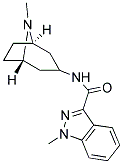 1-METHYL-N-(8-METHYL-8-AZABICYCLO[3.2.1]-OCT-3-YL)-1H-INDAZOLE-3-CARBOXAMIDE MALEATE Struktur