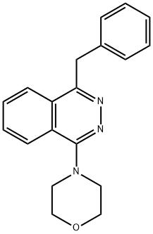 1-BENZYL-4-MORPHOLINOPHTHALAZINE Struktur