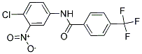 N1-(4-CHLORO-3-NITROPHENYL)-4-(TRIFLUOROMETHYL)BENZAMIDE Struktur