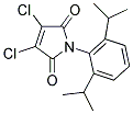 3,4-DICHLORO-1-(2,6-DIISOPROPYLPHENYL)-2,5-DIHYDRO-1H-PYRROLE-2,5-DIONE Struktur