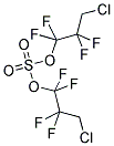 BIS(3-CHLORO-2,2,3,3-TETRAFLUOROPROPYL)SULPHATE Struktur