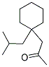 1-(1-ISOBUTYLCYCLOHEXYL)ACETONE Struktur