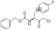 Z-P-FLUORO-PHE-CHLOROMETHYLKETONE Struktur