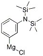 3-[BIS(TRIMETHYLSILYL)AMINO]PHENYLMAGNESIUM CHLORIDE Struktur