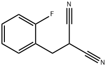 2-(2-FLUOROBENZYL)MALONONITRILE Struktur