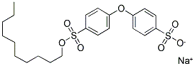 SODIUM DECYL DIPHENYL ETHER DISULFONATE Struktur