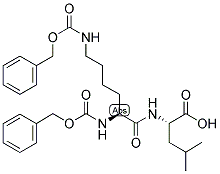 Z-LYS(Z)-LEU-OH Struktur